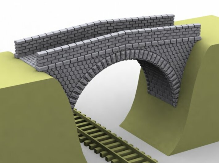 NPRT12 Road bridges over railway 3d printed
