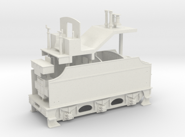 Fowler Tender - Body 3d printed 