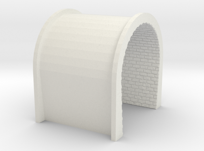 NT21 Tunnel portal for single track 3d printed 