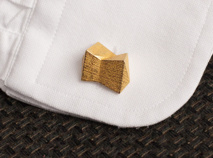 Cufflinks The Knot 3d printed