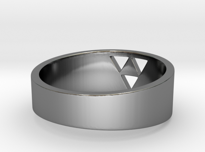 Triforce Ring - 8&quot; 3d printed