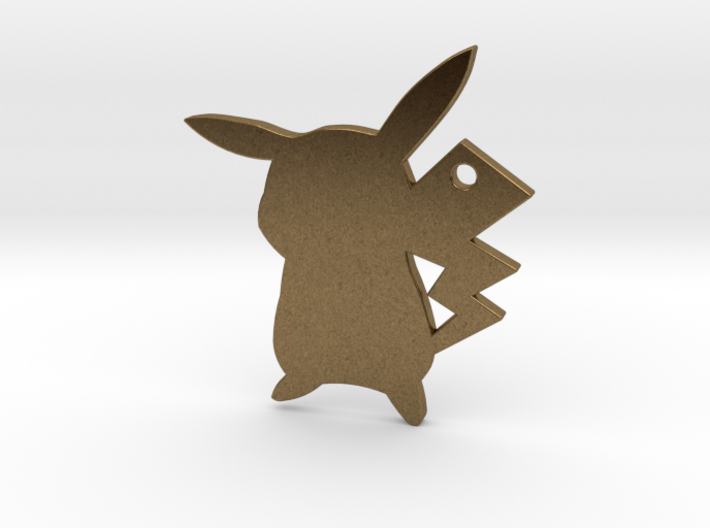 Pikachu Pendant 3d printed