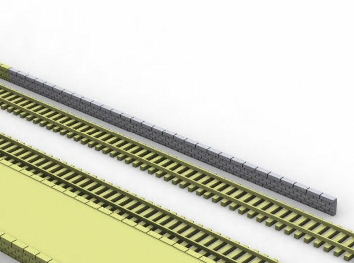 NQP03 Railway platform 3d printed 