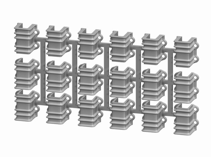On3 D&amp;RGW 6200 Stake Pockets, set of 18 3d printed