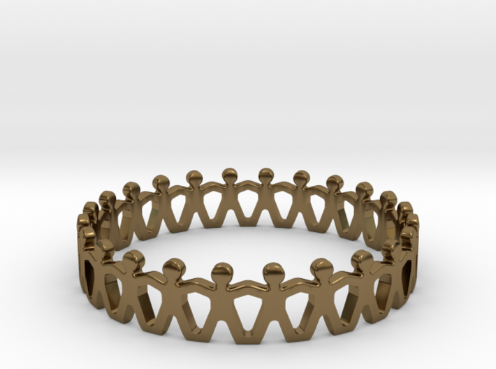 Friendship Ring 3d printed