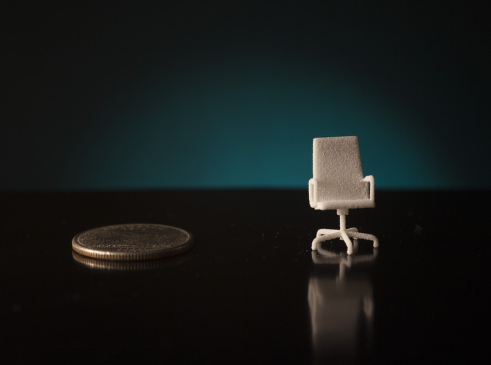 1:48 Herman Miller Eames Executive Office Chair 3d printed