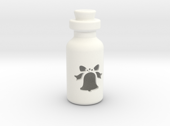 Small Bottle (jingle Bell) 3d printed