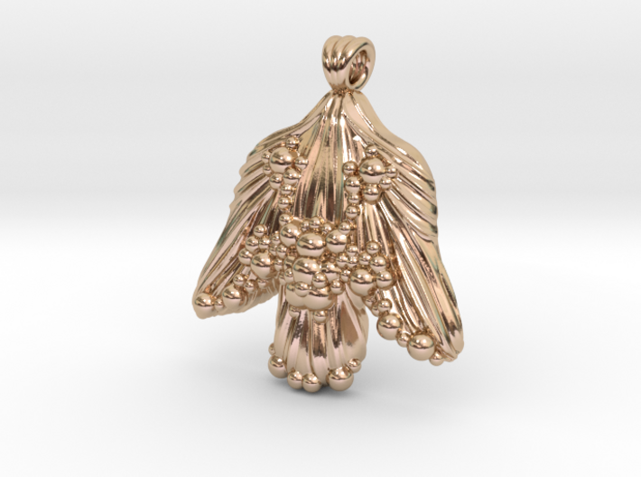Abstract Angel 3d printed
