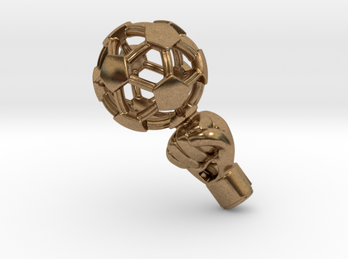 iFTBL Zero / The One 3d printed Raw Brass / For other materials and prices... please click on material icons.