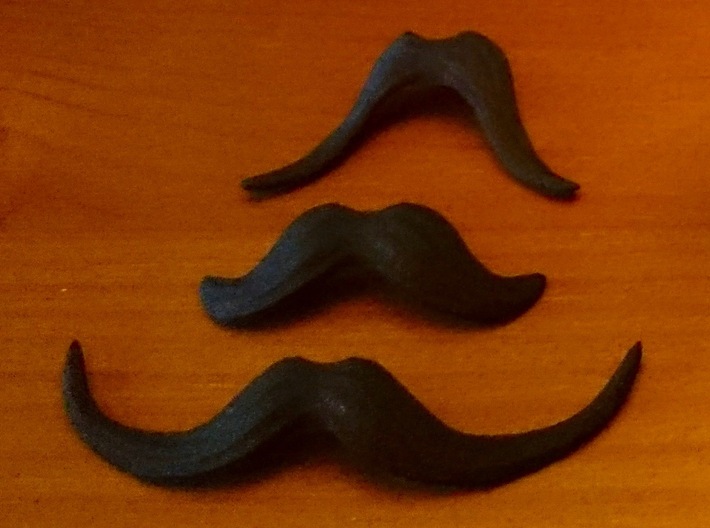 November Mike Mustache Pack 3d printed
