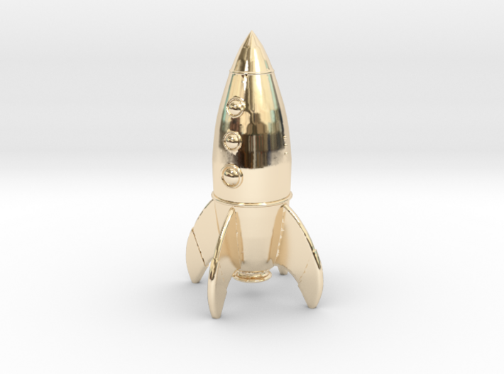 Rocket 3d printed