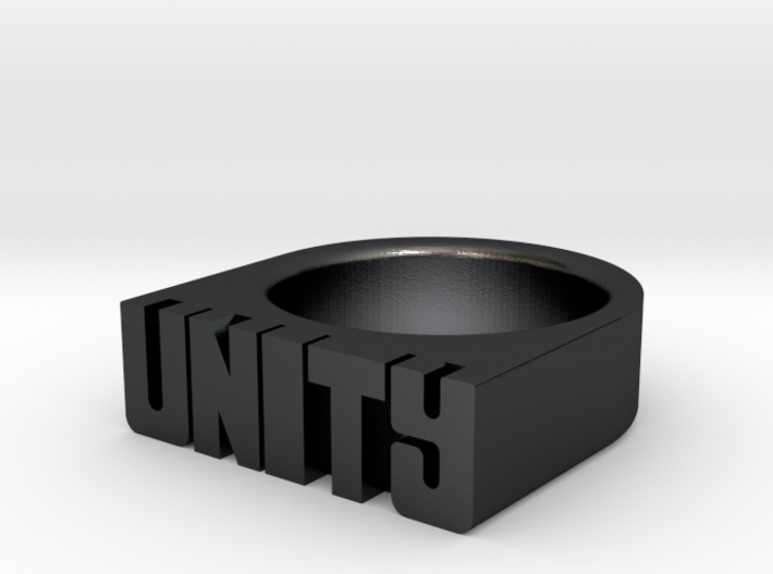 13.3mm Replica Rick James 'Unity' Ring 3d printed