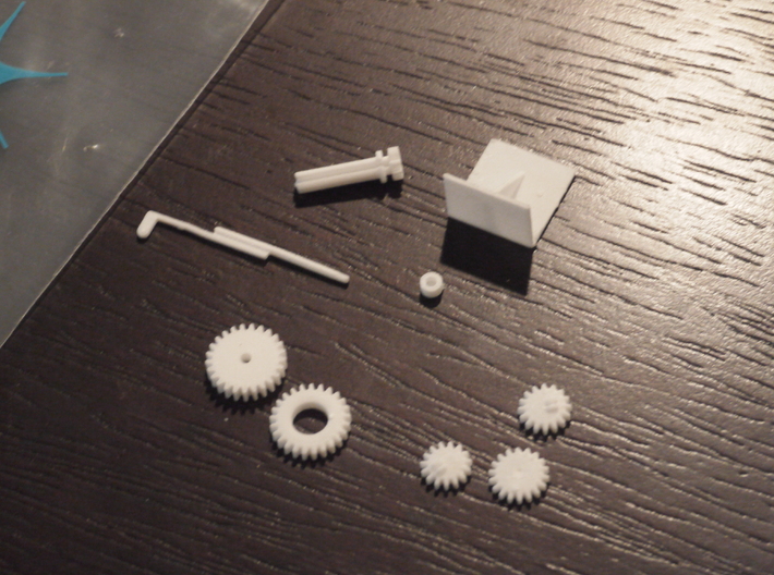 Rmah (A61), Crane, Radar & Ramp Function (1:200) 3d printed parts of the set