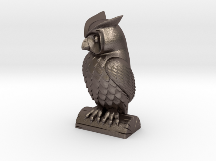 Owl statue 3d printed