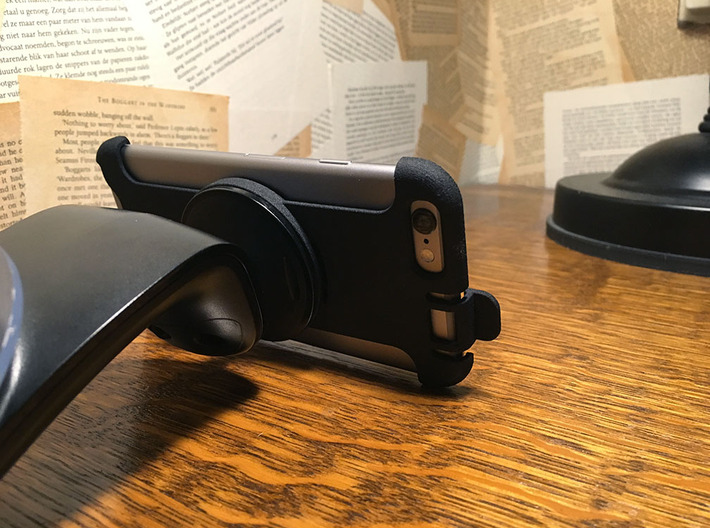 Holder for iPhone 6/6s in Garmin Carkit 3d printed 