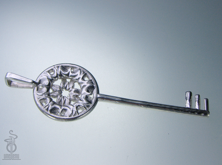 Magic key pendant 5.5cm 3d printed 