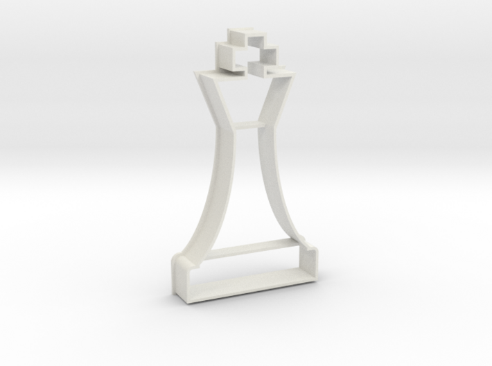Cookie Cutter - Chess Piece King 3d printed