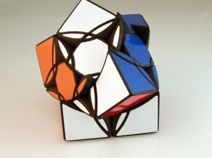 Cubic Toru Puzzle 3d printed It jumbles!