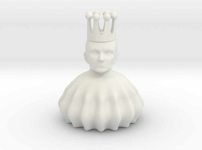 DRAW object - The King hollow 3d printed 