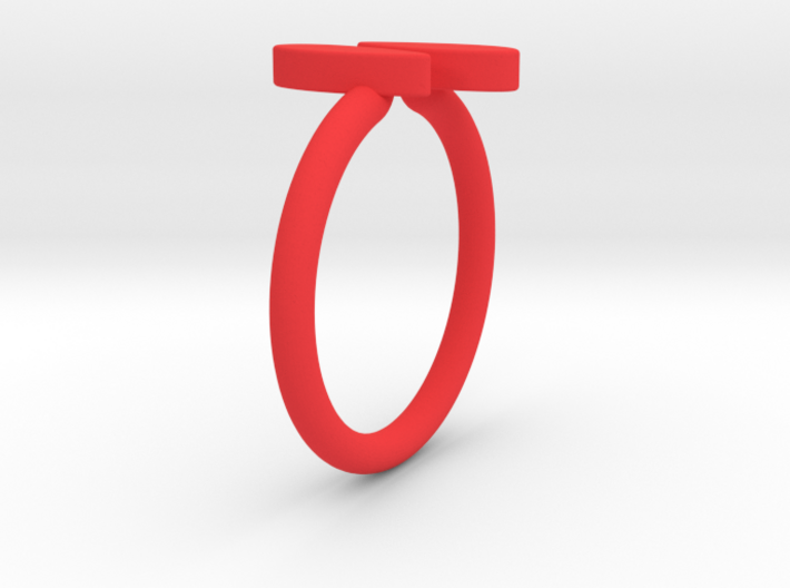 Seed ring size 7 3d printed 