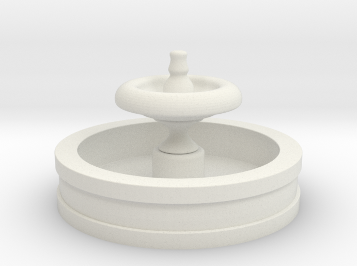 OO Scale Fountain 3d printed