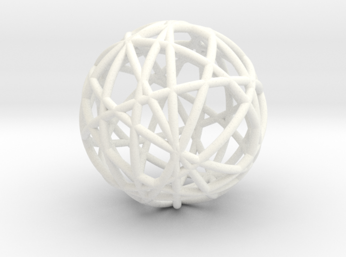Random Wire Sphere 3d printed