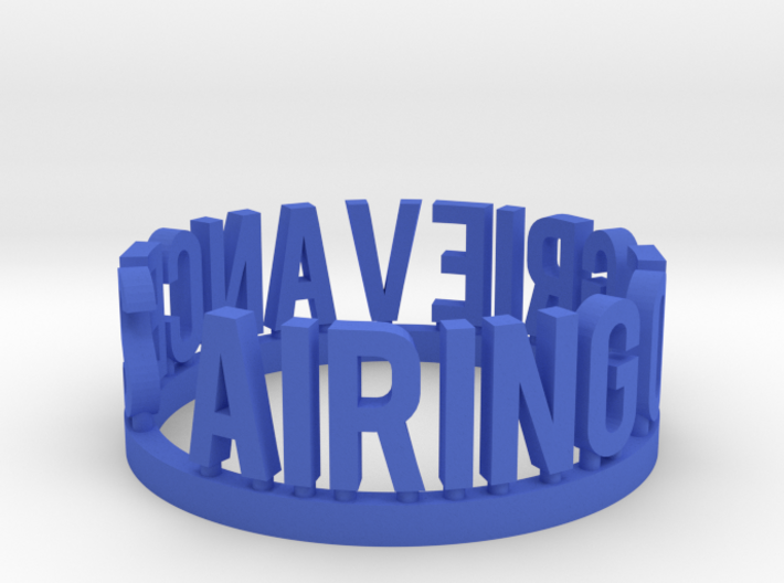 DRAW Festivus - Airing Of Grievances ring 3d printed