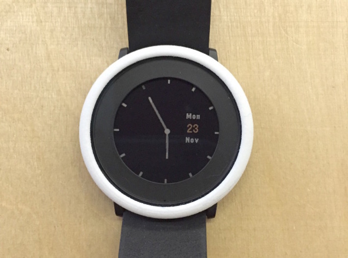Pebble Time Round cover / bumper (fits all) 3d printed