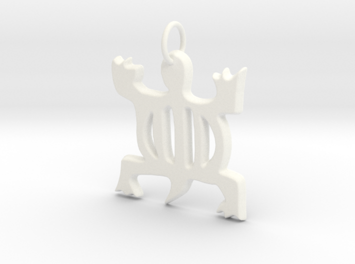 DENKYEM (Adinkra Symbol of Adaptability) 3d printed