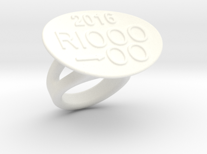 Rio 2016 Ring 23 - Italian Size 23 3d printed