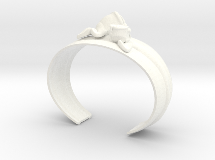 Bracelet with roses 3d printed