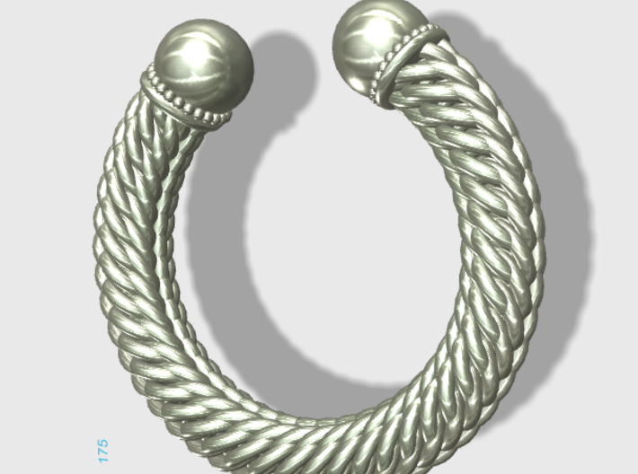 Viking Ring Alfa 3d printed 