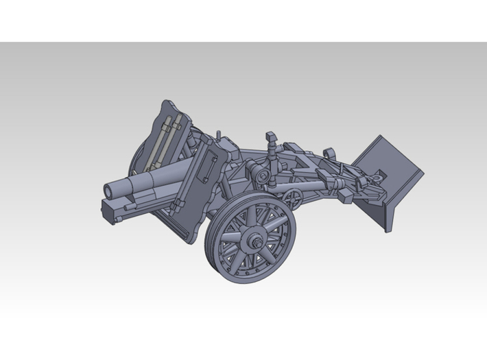 1/120 sIG33 15cm Heavy infantry cannon 3d printed