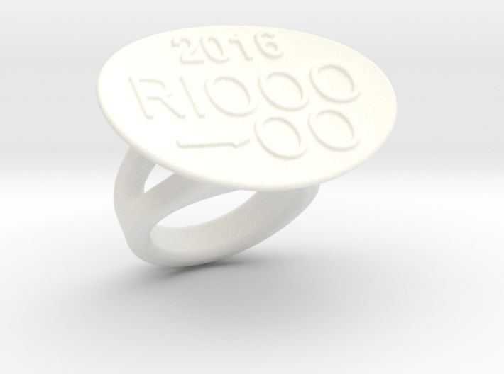 Rio 2016 Ring 31 - Italian Size 31 3d printed
