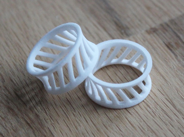 20 Mm Shutter Tunnels 3d printed Polished Strong and flexible Shutter Tunnels - 20 mm