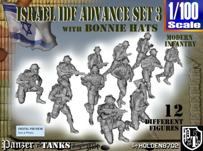 1-100 IDF BONNIE ADVANCE SET 3 3d printed