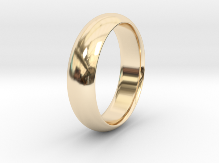 Wedding ring 3d printed