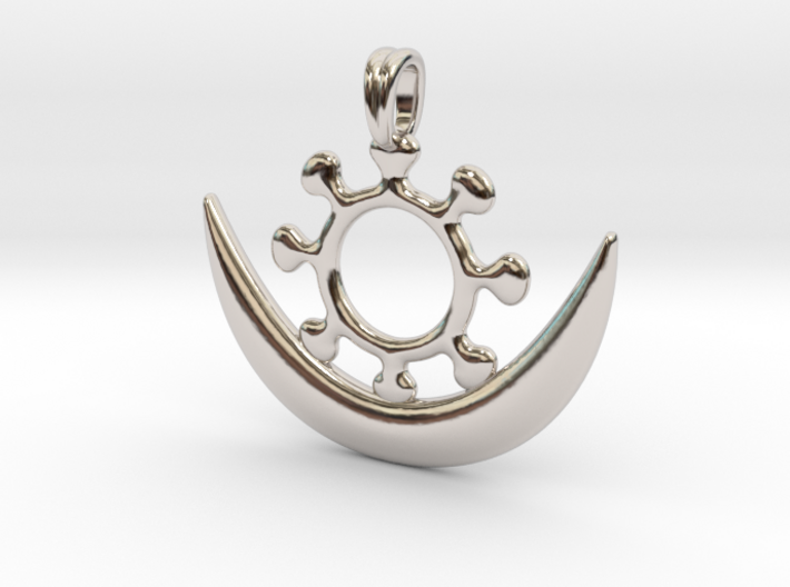 Symbol OSRAM NE NSOROMMA Jewelry Necklace 3d printed
