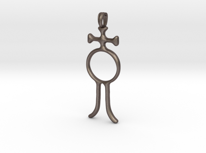 ALCHOOL Alchemy Symbol Jewelry Pendant 3d printed