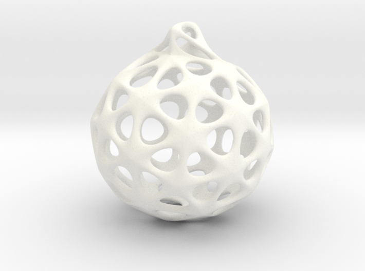 Christmas sphere 3d printed