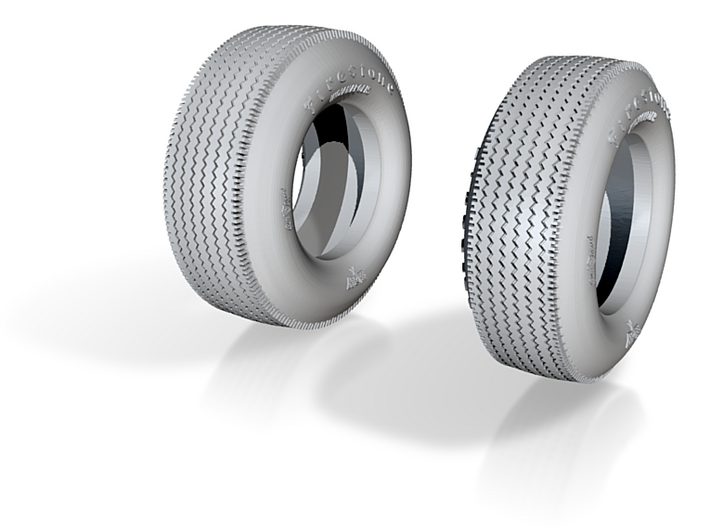 Tires for AMT Watson Roadster and Lotus 29 3d printed