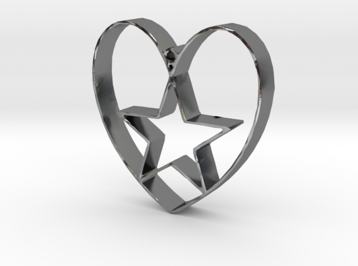 Heartbound star 3d printed