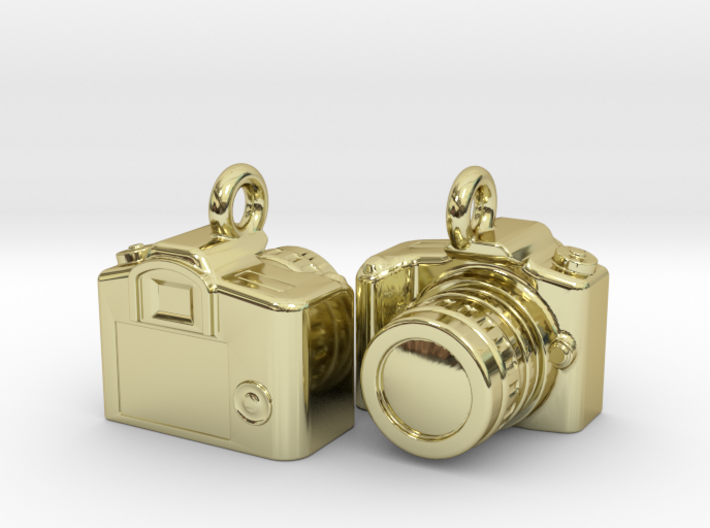 DSLR Camera Earrings / Bracelet Charm 3d printed