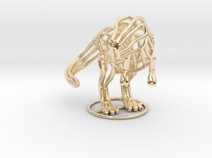 T-Rex Wireframe 3d printed