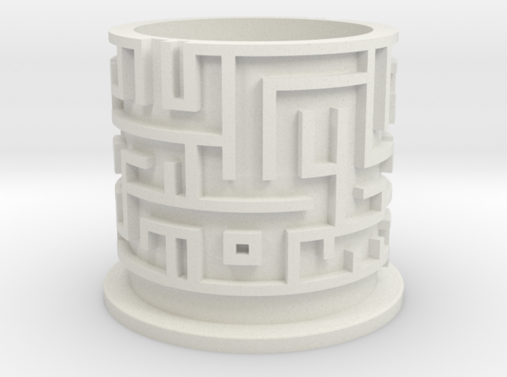 Maze Puzzle Bottom 3d printed