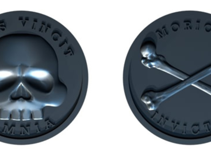 The Coin of Acheron 3d printed 