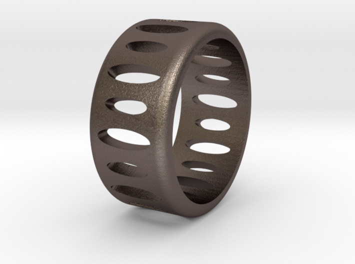AB Ellipse Ring Size 6 3d printed