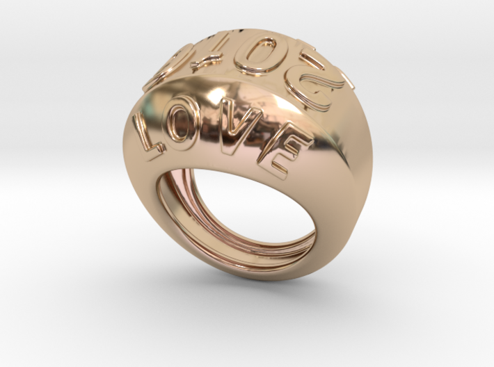 2016 Ring Of Peace 19 - Italian Size 19 3d printed