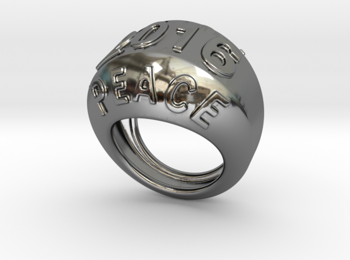 2016 Ring Of Peace 28 - Italian Size 28 3d printed