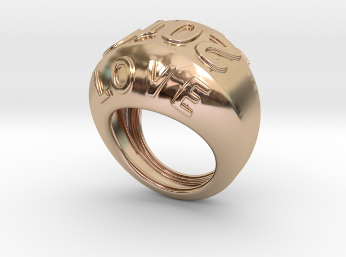 2016 Ring Of Peace 29 - Italian Size 29 3d printed